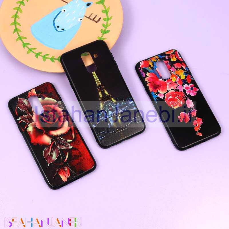 اصفهان جانبی-قاب فانتزی برجسته دخترانه سامسونگ A6 Plus سری 3