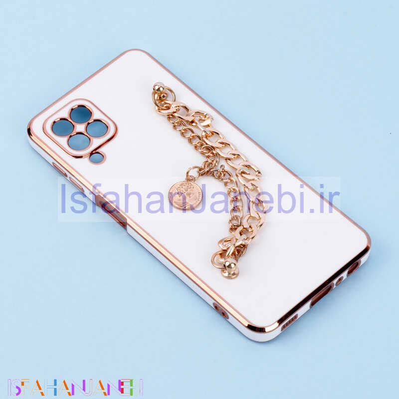اصفهان جانبی-قاب My Case محافظ لنزدار + آویز دستی کارتیر Samsung Galaxy A22 4G