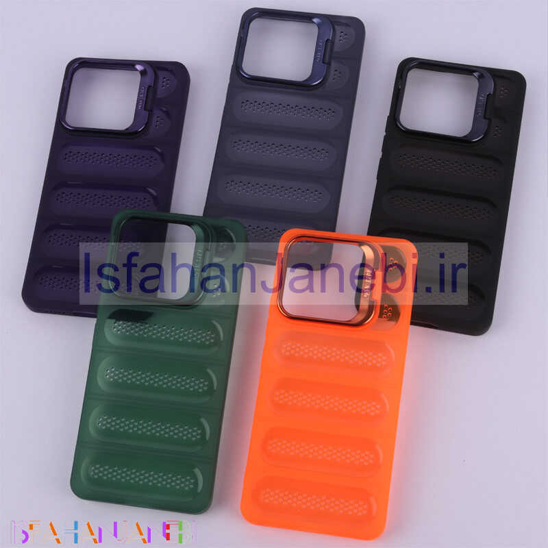 اصفهان جانبی-قاب پافر توری دار ژله ای استندشو شیائومی Redmi Note 13 Pro 5G