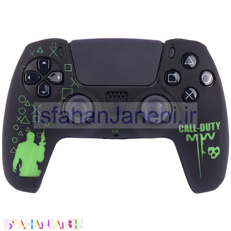 اصفهان جانبی-روکش دسته PS5 طرح Call of Duty Modern Warfare مشکی سبز کد 1