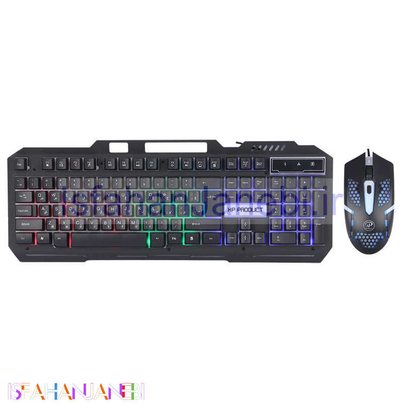 اصفهان جانبی-کیبورد و موس گیمینگ ایکس پی پروداکت XP-10400K