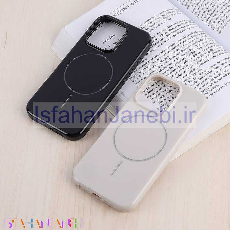 اصفهان جانبی-قاب مگ سیف Case آیفون iPhone 16 Pro براق
