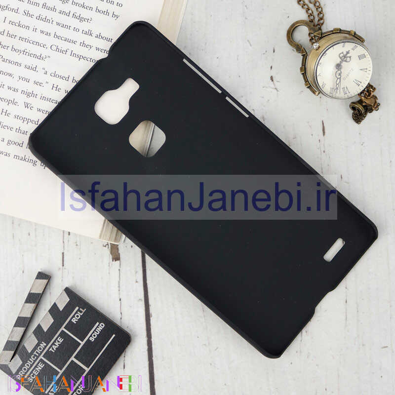 اصفهان جانبی-قاب اورجینال ضدضربه Super Frosted نیلکین Huawei Mate 7 مشکی