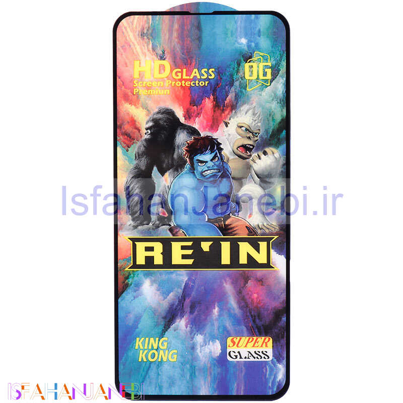 اصفهان جانبی-گلس HD Rein King Kong شیائومی Xiaomi Poco M3