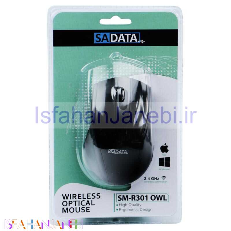 اصفهان جانبی-موس بی سیم SADATA SM-R301 OWL