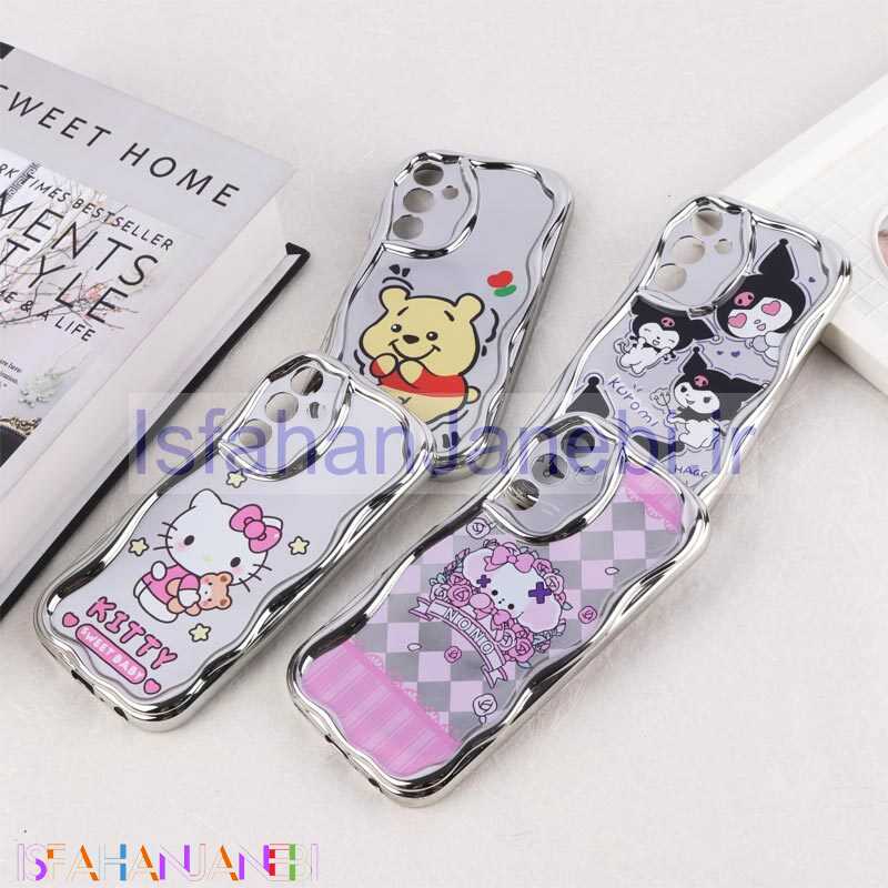 اصفهان جانبی-قاب آینه ای سامسونگ Galaxy A25 محافظ لنزدار براق طرح دار