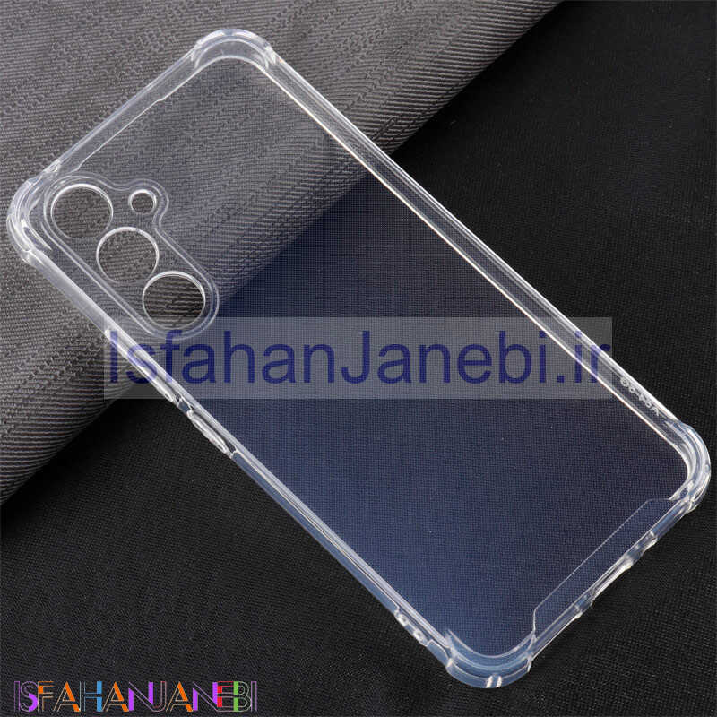 اصفهان جانبی-قاب ژله ای ضربه گیر بی رنگ محافظ لنزدار Samsung Galaxy A54