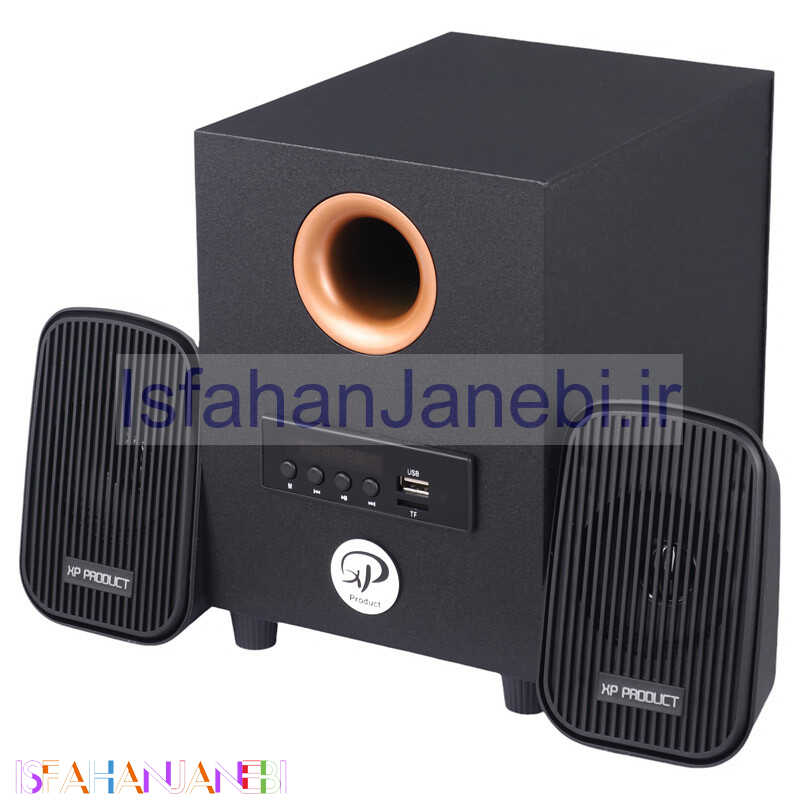 اصفهان جانبی-اسپیکر سه تکه بلوتوثی رم و فلش خور XP-Product XP-S91M + ریموت کنترل