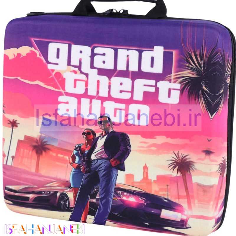 اصفهان جانبی-کیف کنسول بازی PS4 طرح GTA VI کد 6