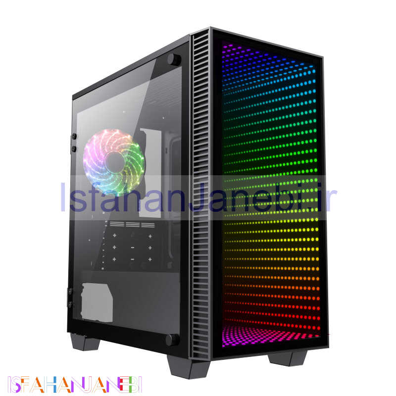 اصفهان جانبی-کیس کامپیوتر گیم مکس GameMax Mini Abyss H608 ARGB