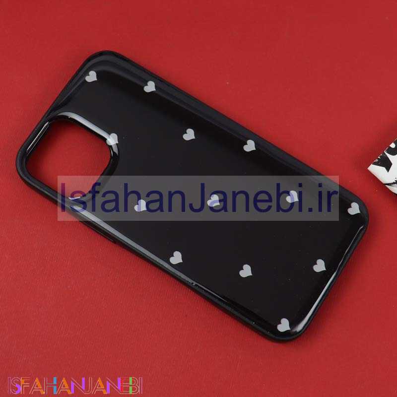 اصفهان جانبی-قاب PC TPU طرح قلبی آیفون iPhone 12 Mini
