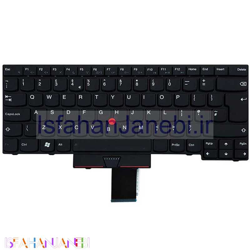 اصفهان جانبی-کیبورد Lenovo ThinkPad Edege E430 با موس - با فریم - مشکی
