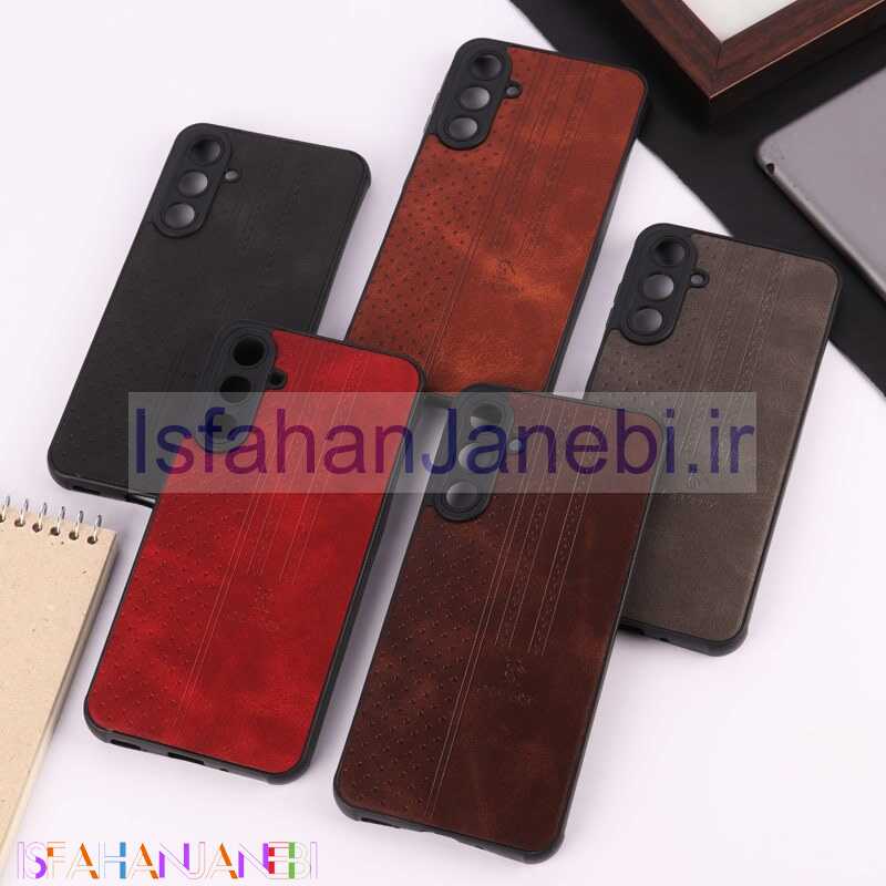 اصفهان جانبی-قاب چرمی Canary سامسونگ Galaxy A16 4G / A16 5G محافظ لنزدار