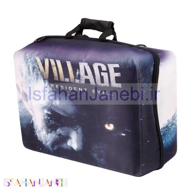 اصفهان جانبی-کیف کنسول بازی PS5 طرح Resident Evil Village