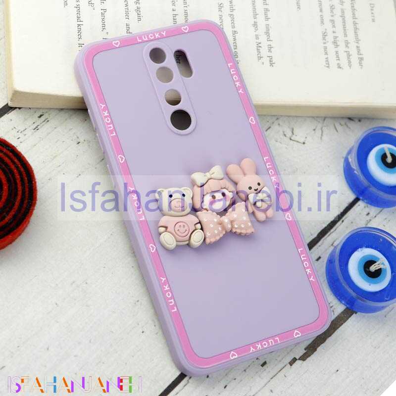 اصفهان جانبی-قاب سیلیکونی عروسکی محافظ لنزدار Xiaomi Redmi Note 8 Pro