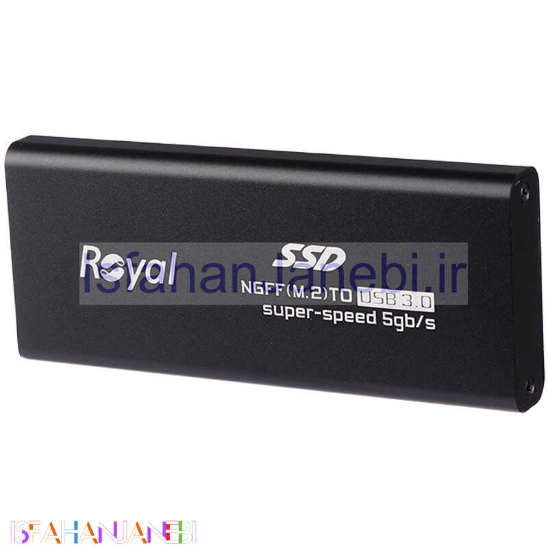 اصفهان جانبی-باکس هارد M.2 SSD رویال