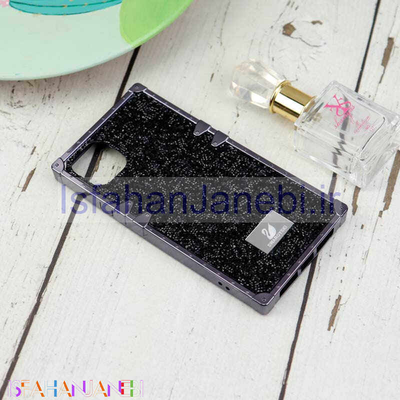 اصفهان جانبی-قاب شاینی Swarovski صندوقی iPhone 11 Pro Max