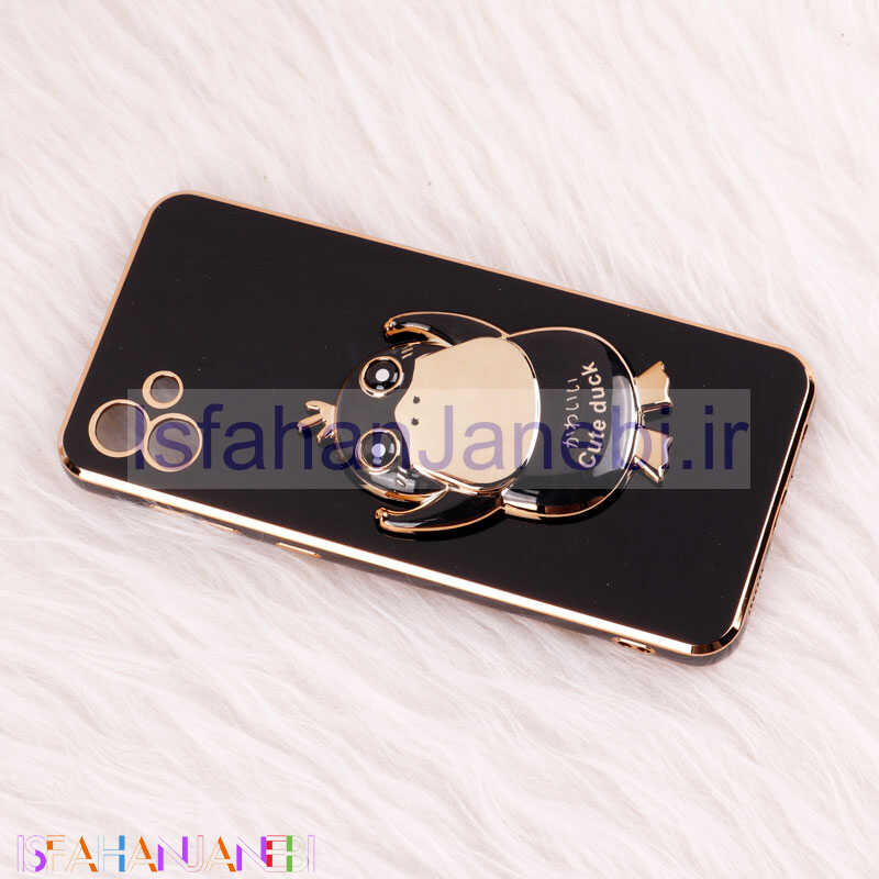 اصفهان جانبی-قاب My Case استند Cute Duck محافظ لنزدار Samsung Galaxy A04