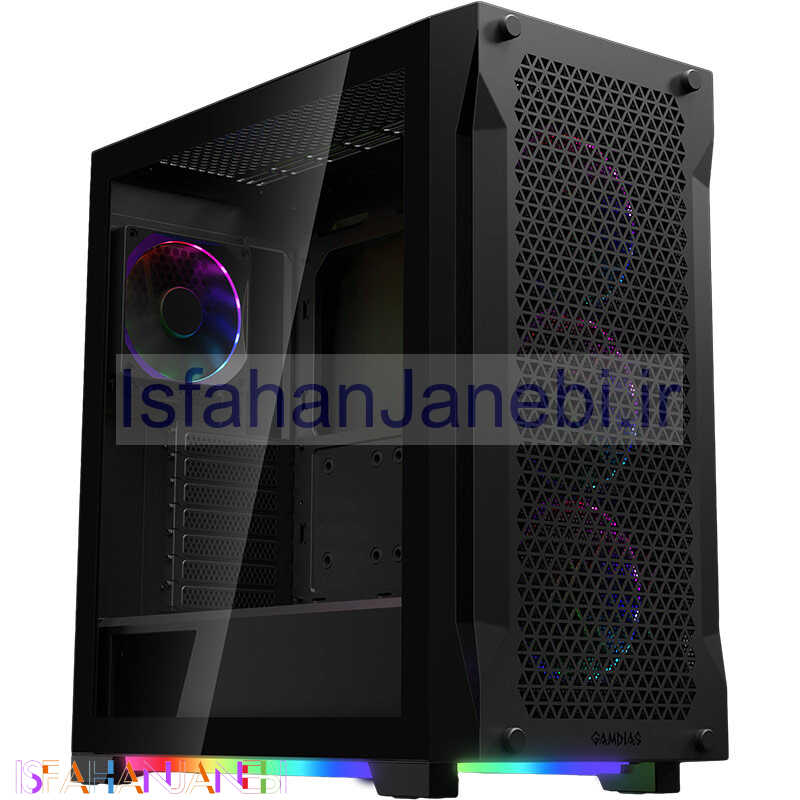 اصفهان جانبی-کیس کامپیوتر گیم دیاس Gamdias Athena P1 ARGB