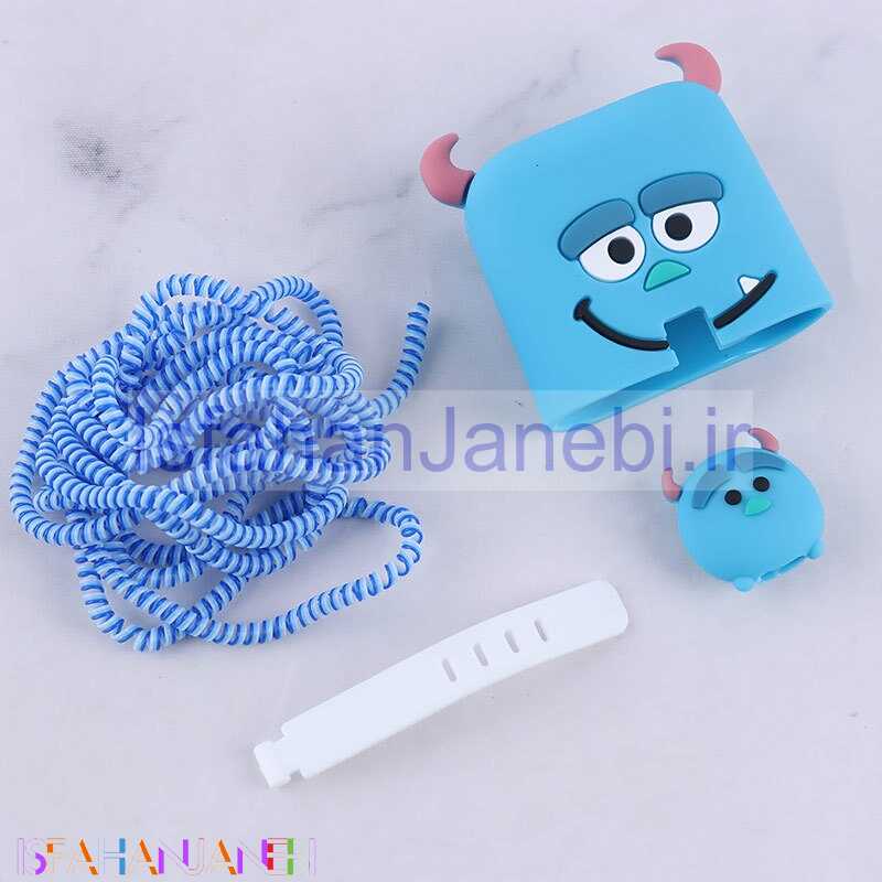 اصفهان جانبی-ست محافظ کابل و کلگی شارژر سامسونگ طرح سالیوان