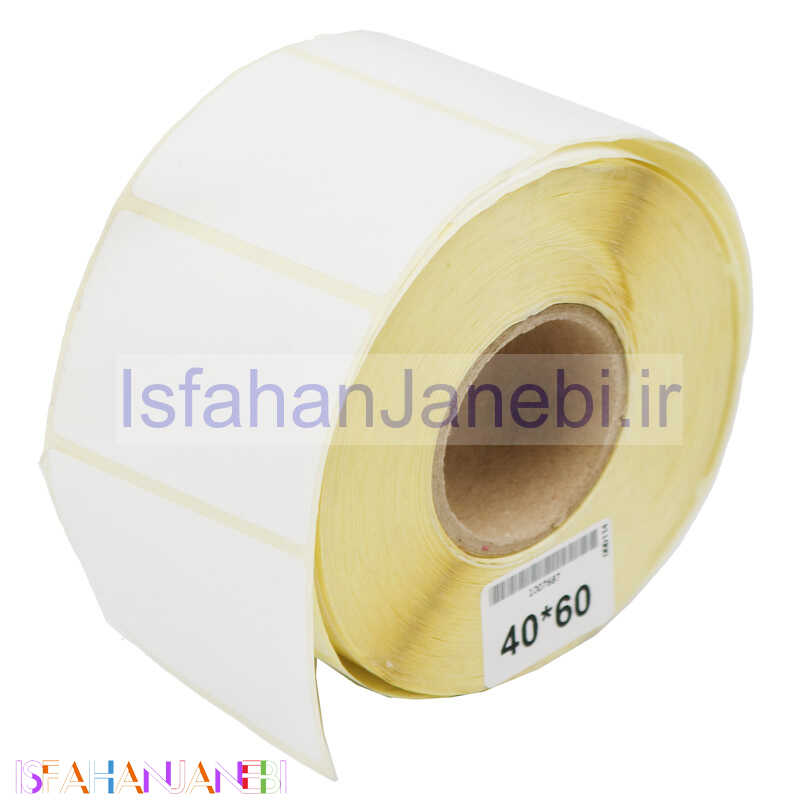 اصفهان جانبی-برچسب پرینتر لیبل زن Board 40*60 میلی متر 1000 عددی