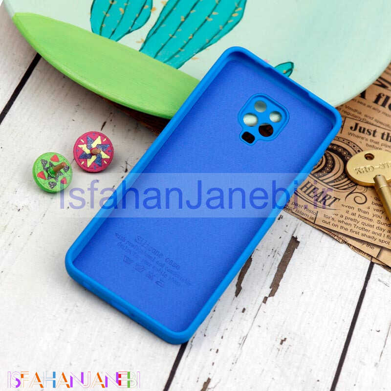 اصفهان جانبی-قاب سیلیکونی معمولی محافظ لنزدار Xiaomi Redmi Note 9s / Note 9 Pro