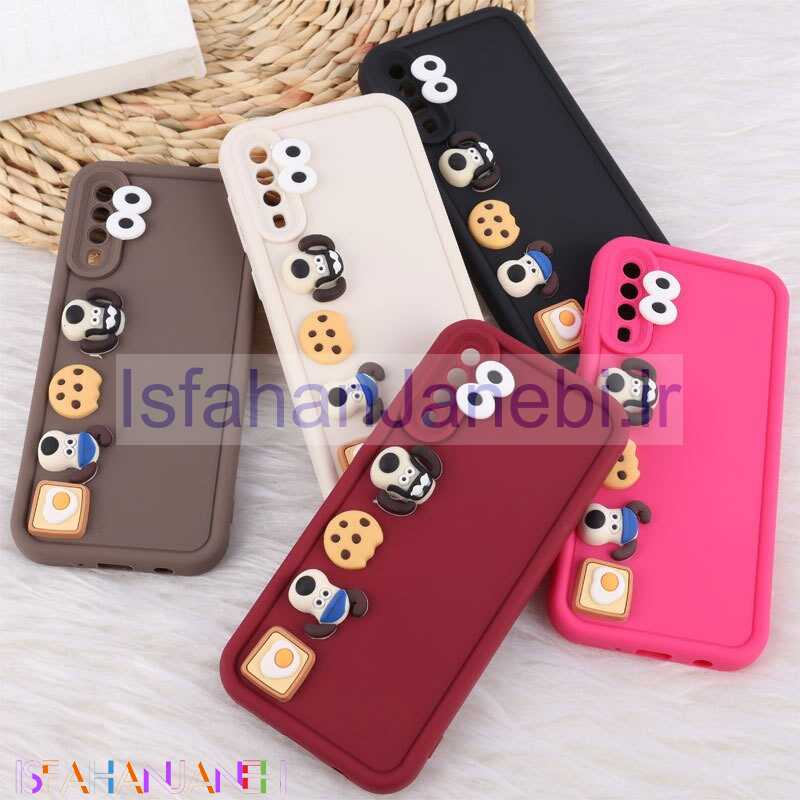 اصفهان جانبی-قاب سولید سامسونگ Galaxy A30s / A50 / A50s عروسک برجسته محافظ لنزدار