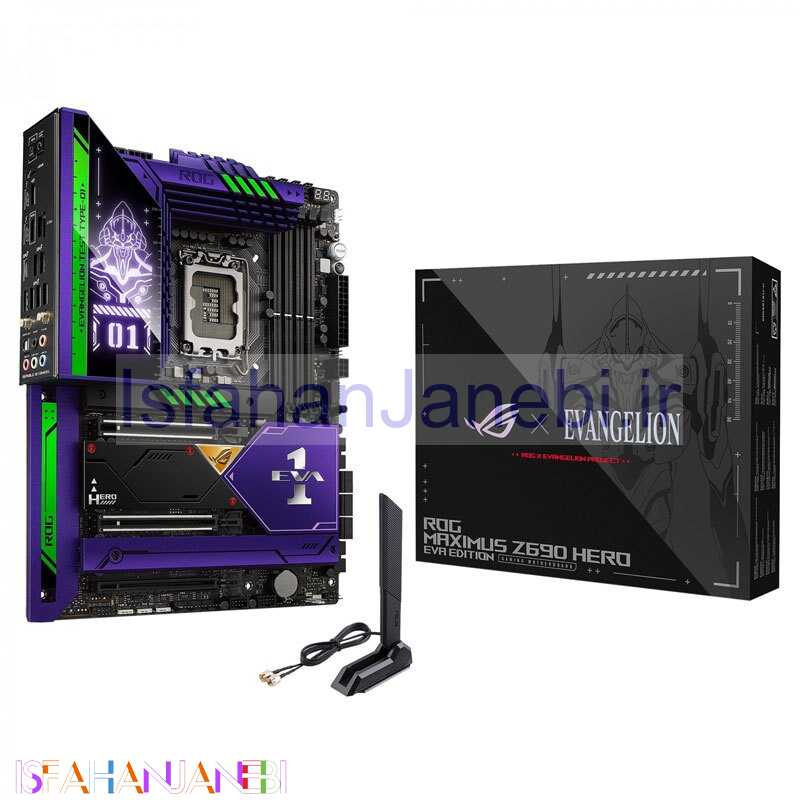 اصفهان جانبی-مادربرد ایسوس ROG MAXIMUS Z690 HERO EVA EDITION