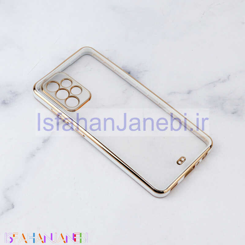 اصفهان جانبی-قاب ژله ای دور رنگی محافظ لنزدار Samsung Galaxy A52 / A52s