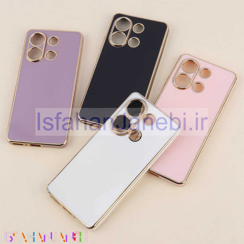 اصفهان جانبی-قاب براق My Case محافظ لنزدار Xiaomi Redmi Note 13 4G