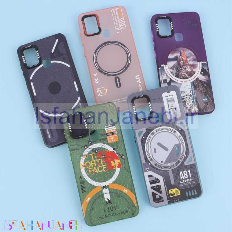 اصفهان جانبی-قاب فانتزی Sector طرح دار Samsung Galaxy A21s