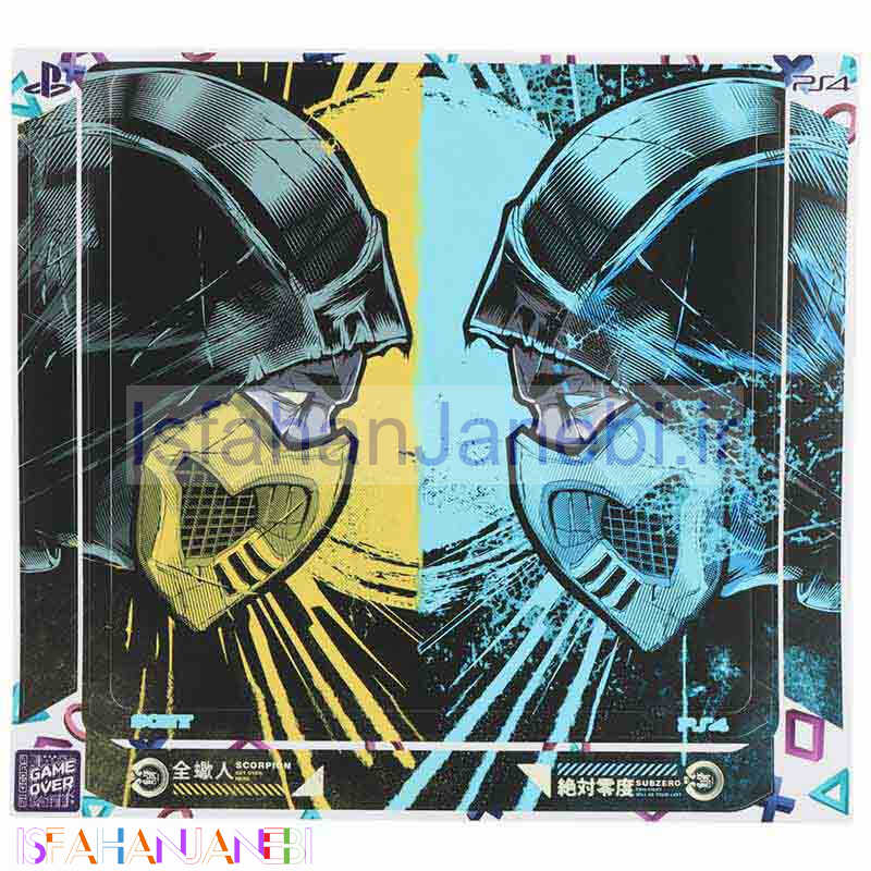 اصفهان جانبی-اسکین پلی استیشن 4 اسلیم طرح Mortal Kombat کد 3
