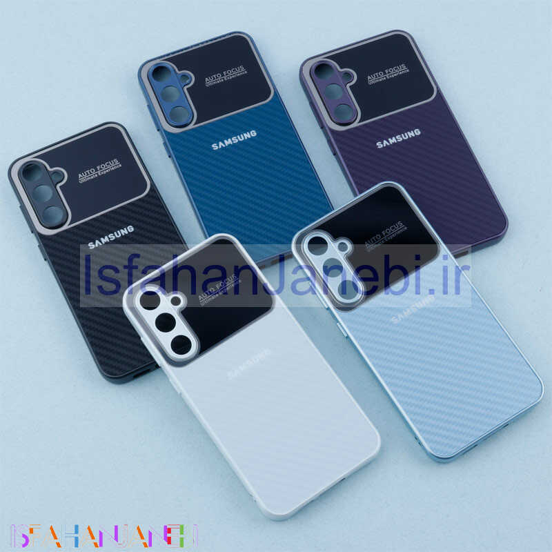 اصفهان جانبی-قاب PVD Carbon Ultimate محافظ لنزدار Samsung Galaxy S23 FE 5G