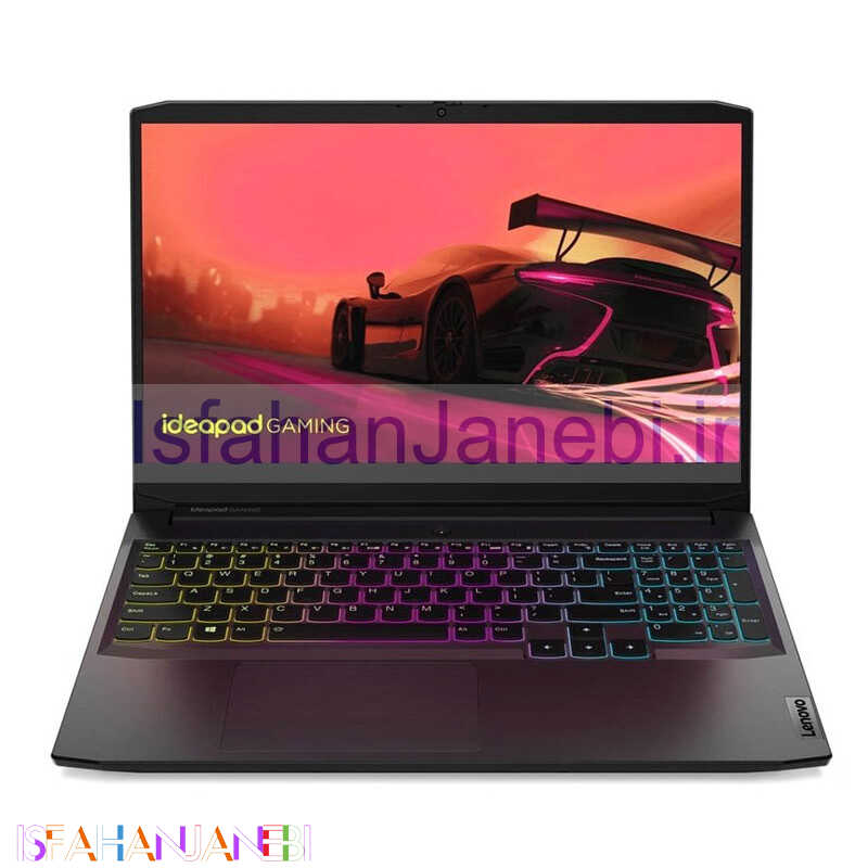اصفهان جانبی-لپ تاپ Lenovo IdeaPad Gaming 3 Ryzen 7 (5800H) 16GB 512GB SSD NVIDIA 4GB 15.6″ FHD