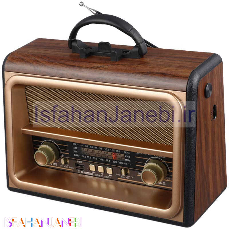 اصفهان جانبی-رادیو اسپیکر بلوتوثی رم و فلش خور Golon RX-BT89