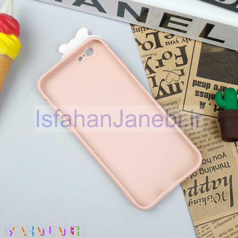 اصفهان جانبی-قاب سیلیکونی عروسکی محافظ لنزدار طرح Daisy آیفون iPhone 6/6s