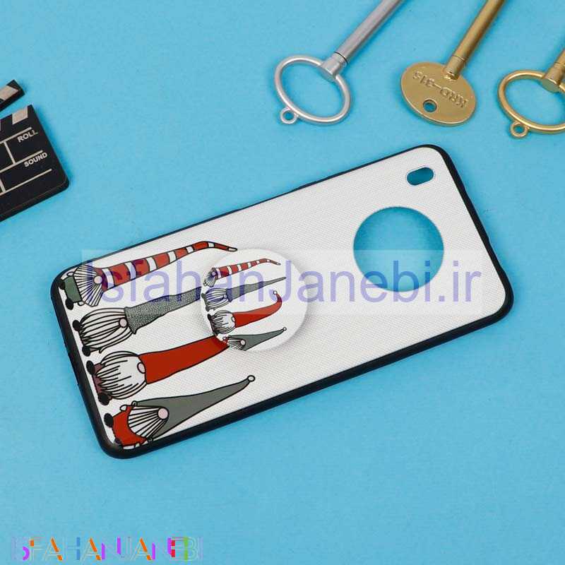 اصفهان جانبی-قاب فانتزی برجسته + پاپ سوکت طرح کوتوله هواوی Y9a سری D