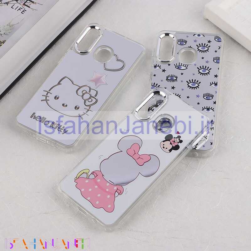 اصفهان جانبی-قاب آینه ای سامسونگ Galaxy A20 / A30 طرح دار دور محافظ متال