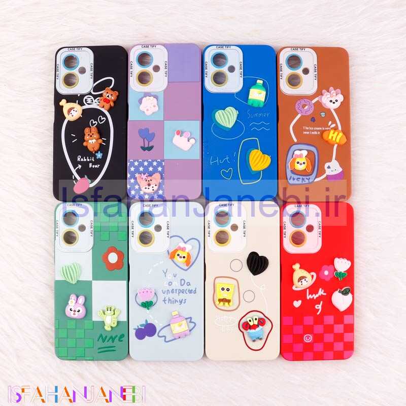 اصفهان جانبی-قاب عروسکی برجسته Pro Camera محافظ لنزدار Xiaomi Redmi Note 12 (China)