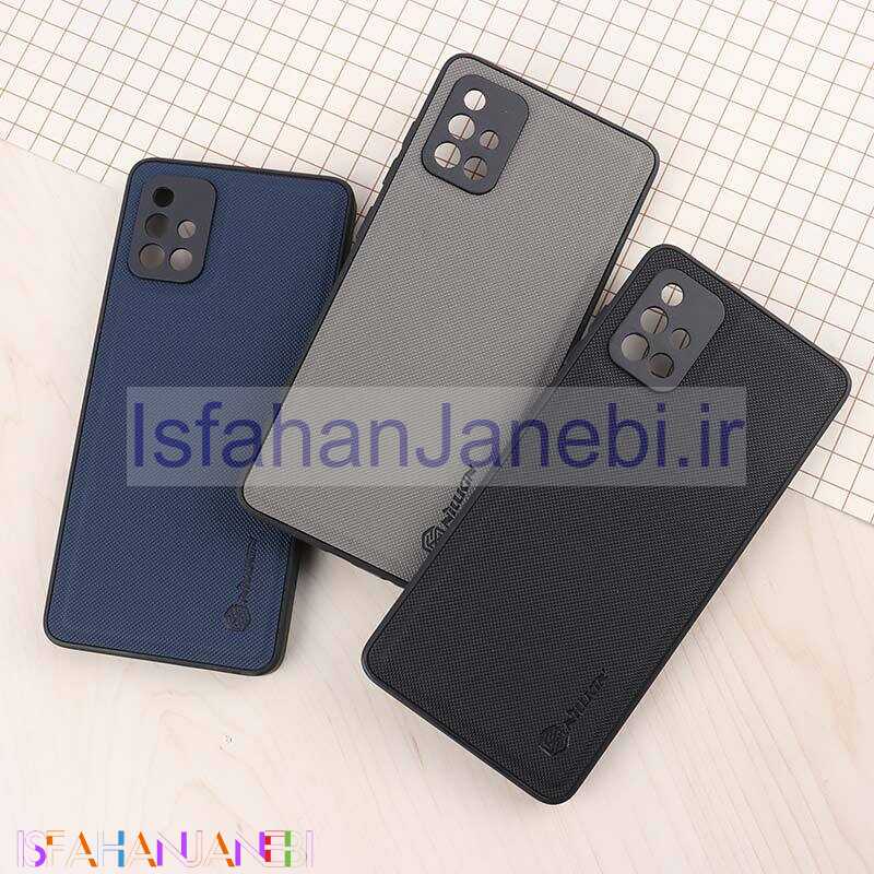 اصفهان جانبی-قاب کبریتی Nillkin سامسونگ Galaxy A71 محافظ لنزدار