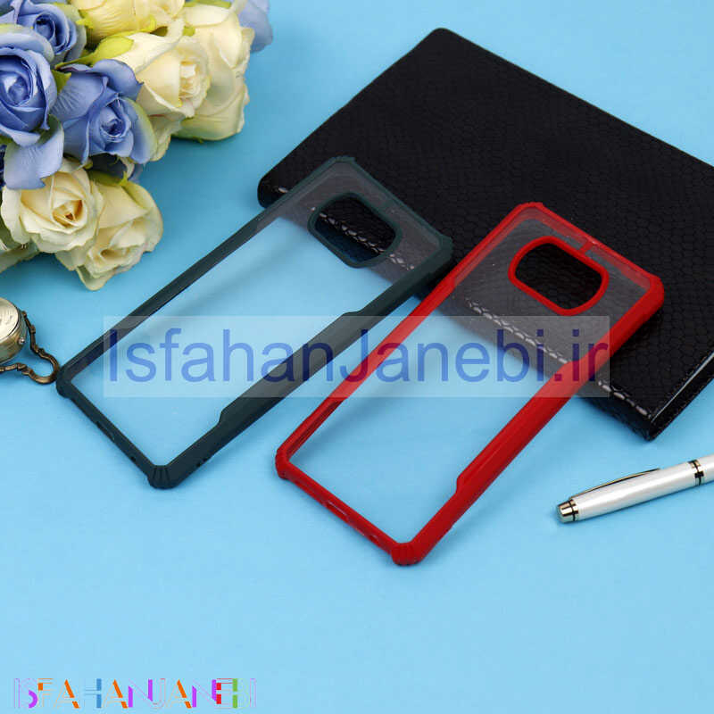 اصفهان جانبی-قاب PC شفاف ضربه گیر Xiaomi Poco X3