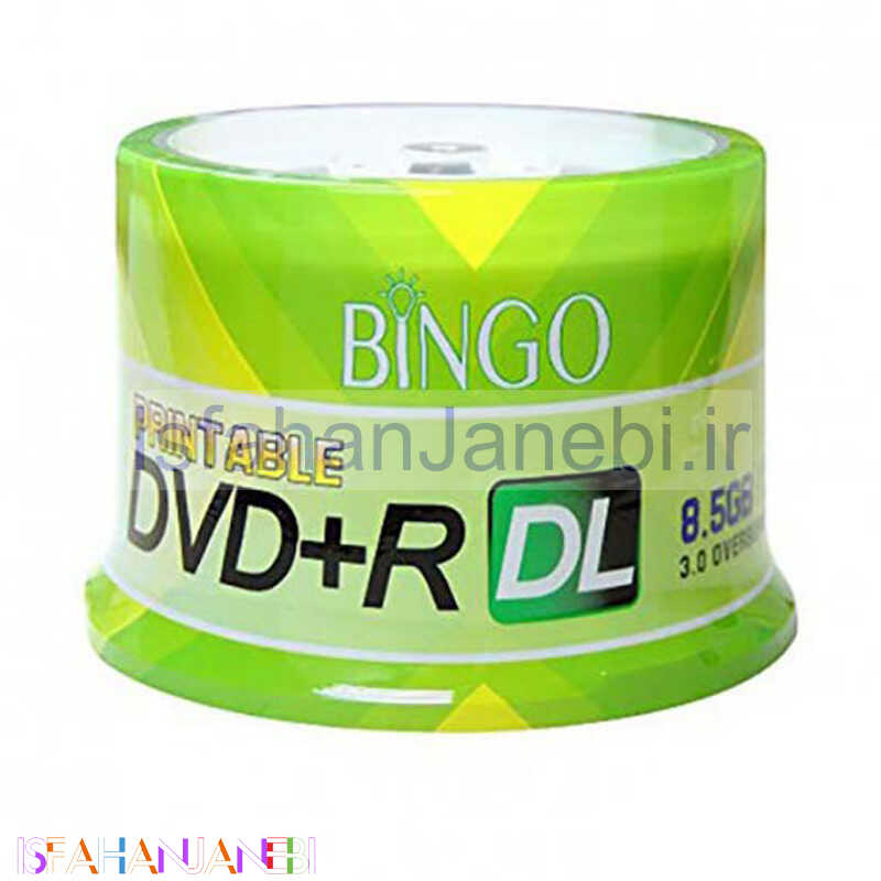 اصفهان جانبی-DVD خام بینگو Bingo بسته 50 عددی