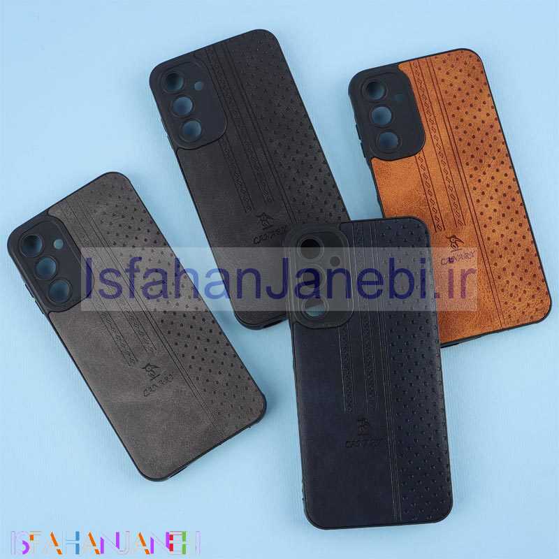 اصفهان جانبی-قاب چرمی Canary سامسونگ Galaxy A25 محافظ لنزدار
