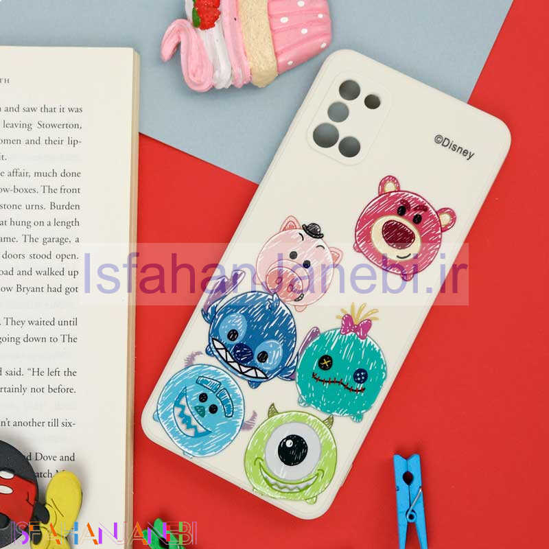 اصفهان جانبی-قاب سیلیکونی سفید محافظ لنزدار طرح دیزنی پسرانه Samsung Galaxy A31