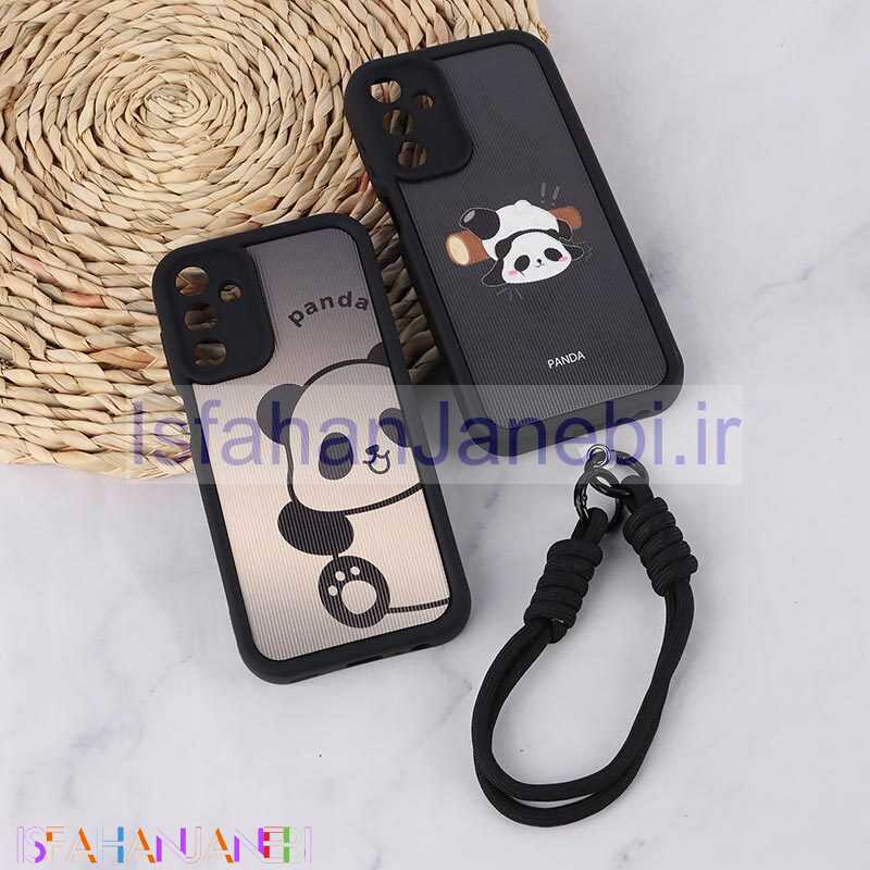 اصفهان جانبی-قاب کبریتی سولید سامسونگ Galaxy A15 محافظ لنزدار با بند مچی