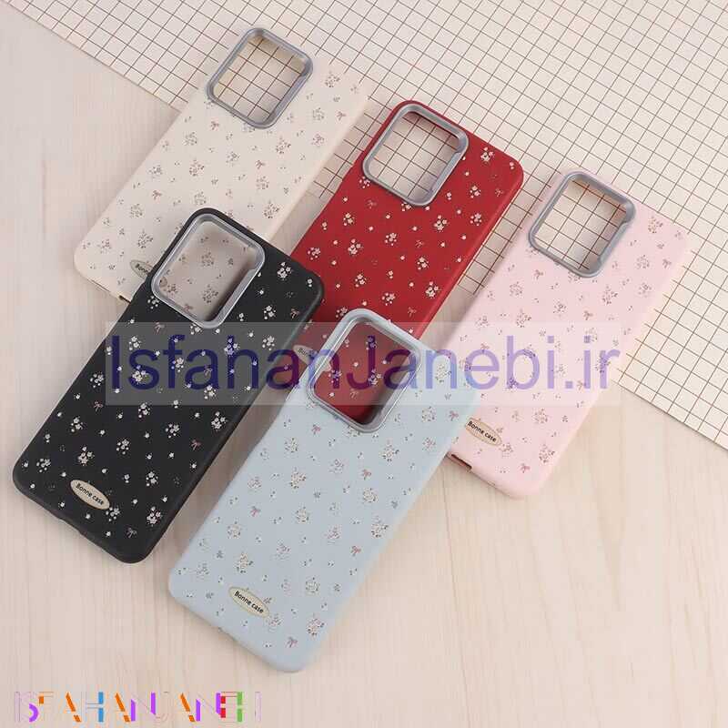 اصفهان جانبی-قاب چرمی ژله ای Bonne Case شیائومی Redmi Note 12 4G