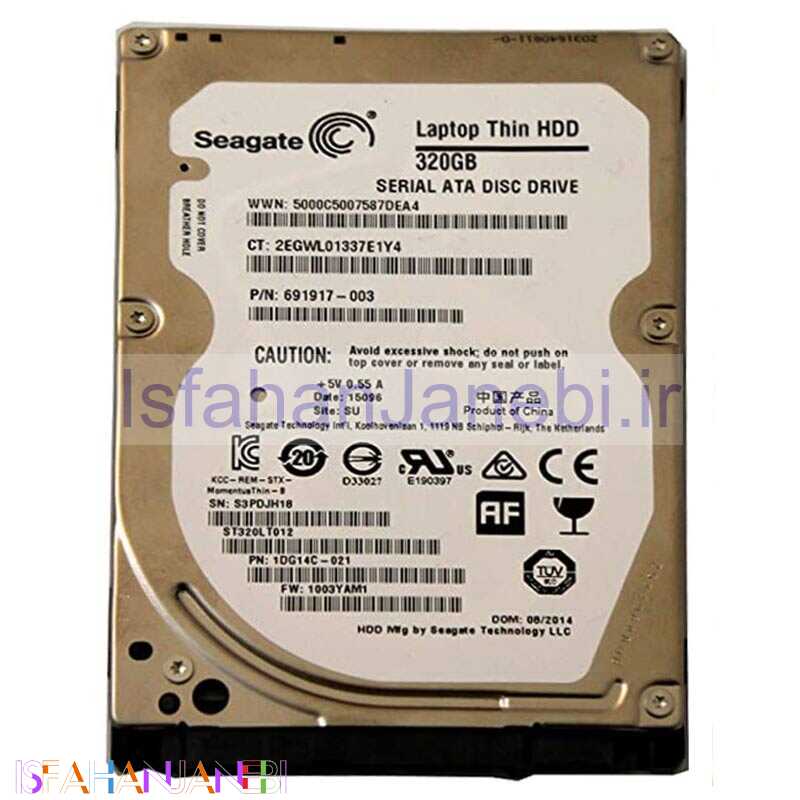 اصفهان جانبی-هارد لپ تاپ سیگیت SEAGATE 320GB 5400RPM 2.5" SATA3