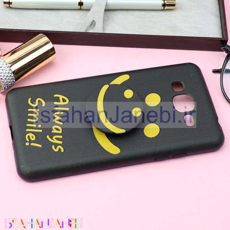 اصفهان جانبی-قاب فانتزی برجسته + پاپ سوکت کد14 سامسونگ J2 Prime