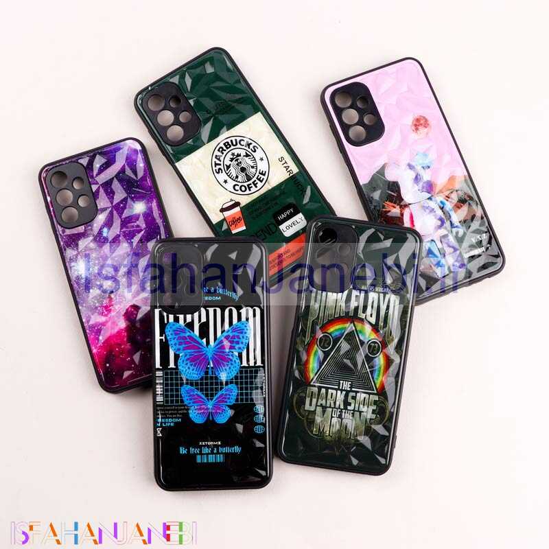 اصفهان جانبی-قاب طرحدار پشت برجسته محافظ لنزدار Samsung Galaxy A13 4G