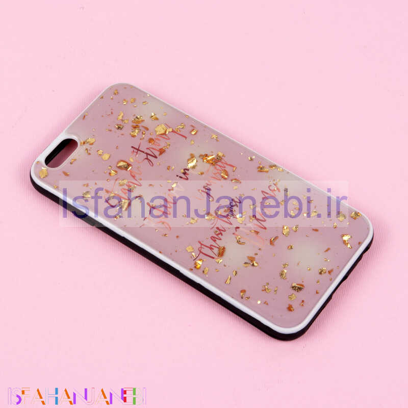 اصفهان جانبی-قاب ماربل فانتزی طلایی iPhone 6 / 6s کد 3
